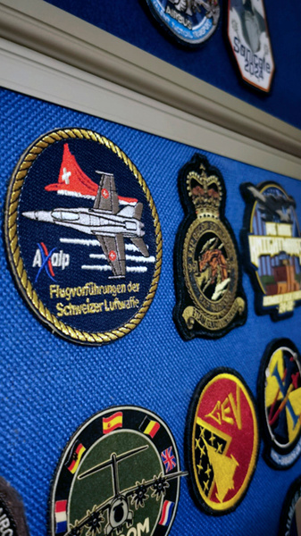 AXALP 2023 airshow embroided patch